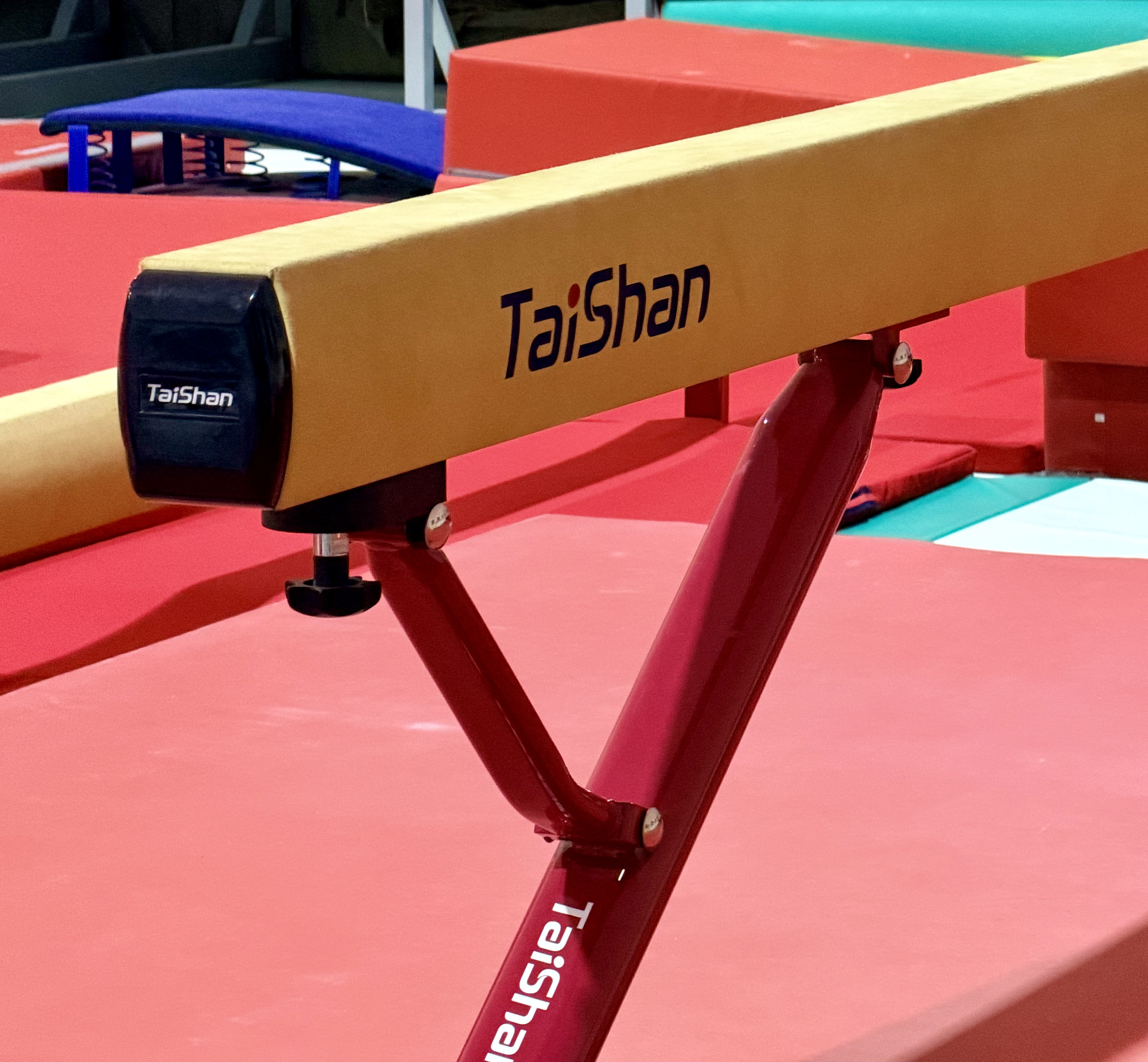 TaiShan Olympic gymnastics apparatus at Legacy Gymnastics Club Abu Dhabi